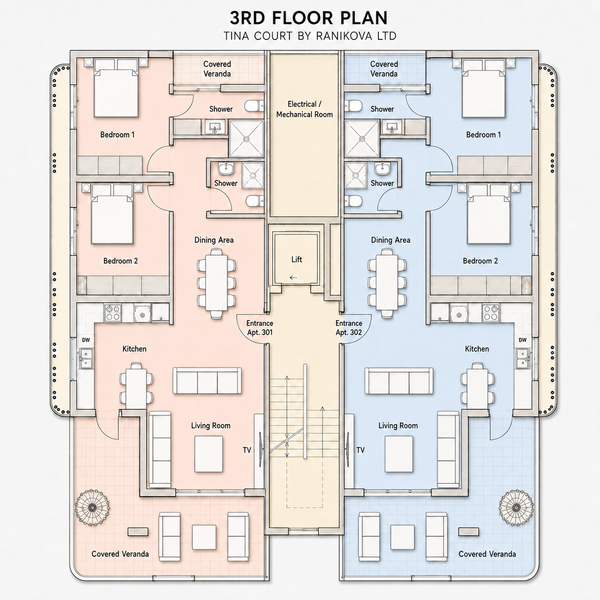 Tina Court: Apartment 302